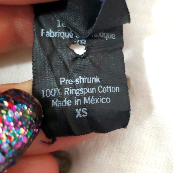 Kentucky Wildcats UK Navy Blue Baseball Quarter Sleeve Oversized Top Womens XS - Picture 12 of 13